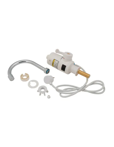 Кран для кухни проточный Lidz WCR 0056, на гайке - 6