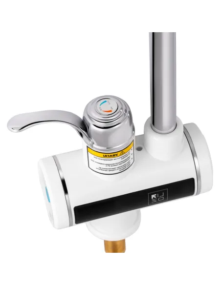 Кран для кухни проточный Lidz WCR 0058, на гайке - 3