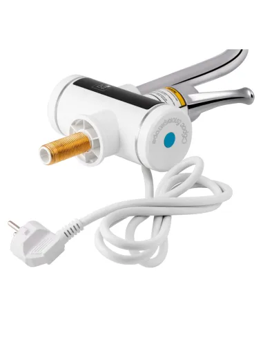 Кран для кухни проточный Lidz WCR 0058, на гайке - 4