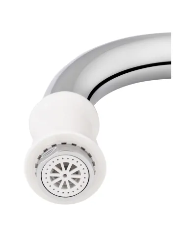 Кран для кухни проточный Lidz WCR 0058, на гайке - 5