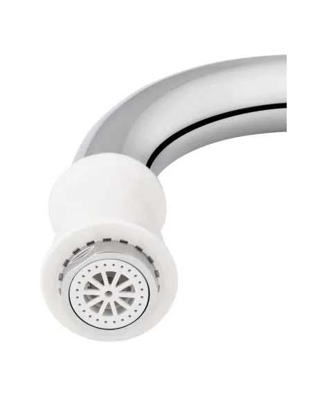 Кран для кухни проточный Lidz WCR 0058, на гайке - 5