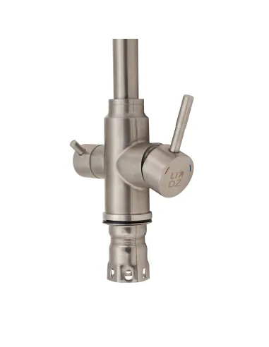  Змішувач для кухні з фільтром Lidz NKS 12 32 020F-13 на гайці - 4