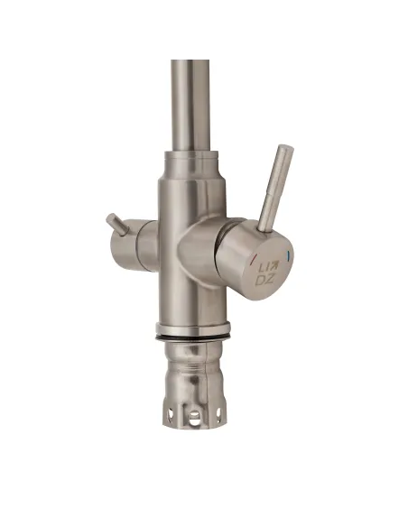  Змішувач для кухні з фільтром Lidz NKS 12 32 020F-13 на гайці - 4