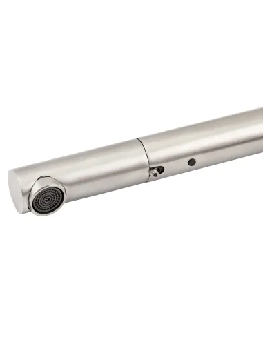  Змішувач для кухні з висувним виливом Lidz NKS 12 32 015FL-13 на гайці - 5