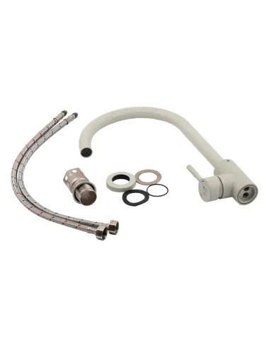 Змішувач для кухні Lidz GRA 12 32 015F-8 на гайці - 7