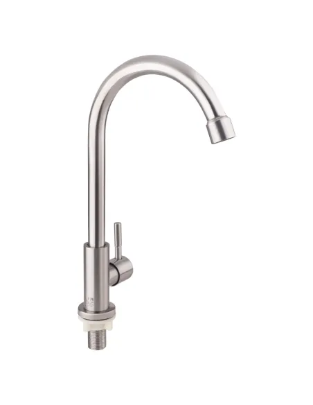 Кран на одну воду для кухни Lidz NKS 12 32 015SF-8, на гайке - 1