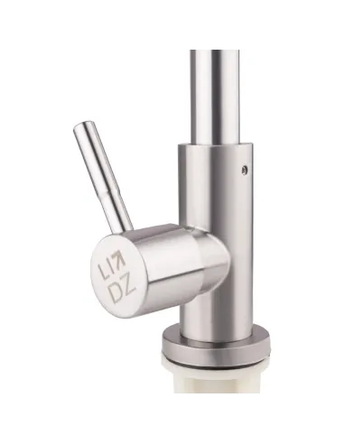 Кран на одну воду для кухни Lidz NKS 12 32 015SF-8, на гайке - 3