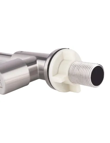 Кран на одну воду для кухни Lidz NKS 12 32 015SF-8, на гайке - 4