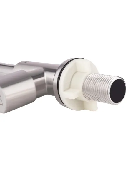 Кран на одну воду для кухни Lidz NKS 12 32 015SF-8, на гайке - 4