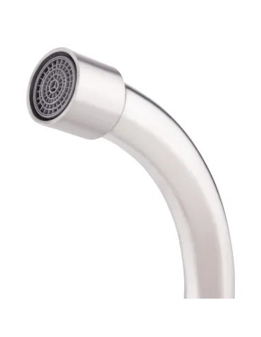 Кран на одну воду для кухни Lidz NKS 12 32 015SF-8, на гайке - 5