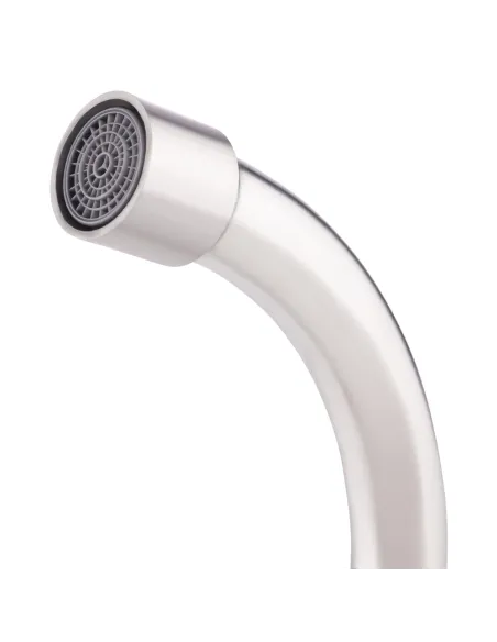 Кран на одну воду для кухни Lidz NKS 12 32 015SF-8, на гайке - 5