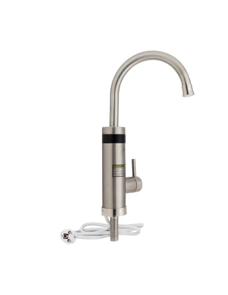 Кран для кухни проточный Lidz NKS 95 00 060, на гайке - 1