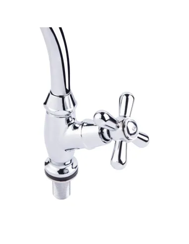 Кран на одну воду для кухни Lidz CRM Dominox 15 269F, на гайке - 3