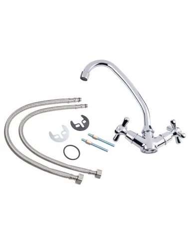 Смеситель для кухни Lidz CRM Dominox 15 272-1 шпилька - 6