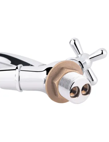 Смеситель для кухни Lidz CRM Dominox 15 272F-3 на гайке - 4