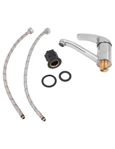 Смеситель для кухни Lidz CRM Mars 81 003 01, на гайке - 6