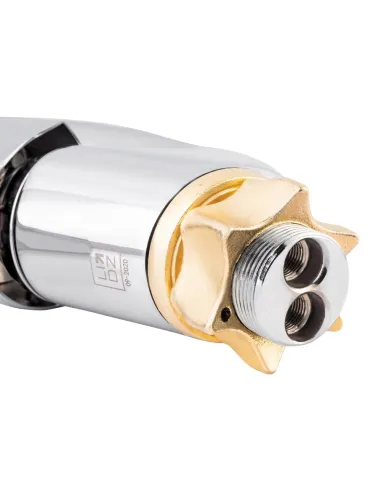 Смеситель для кухни Lidz CRM 20 49 008 04, на гайке - 4