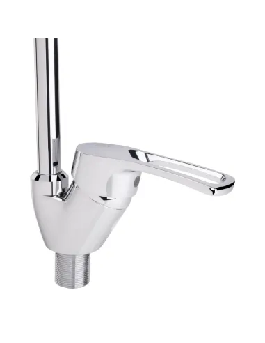 Смеситель для кухни с рефлекторним изливом Lidz CRM 22 40 008 04 на гайке - 3