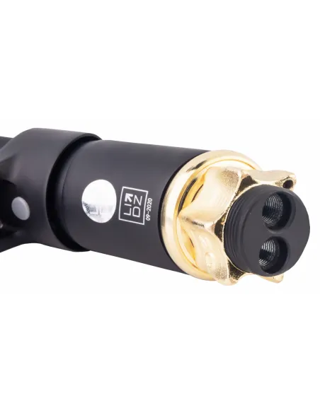 Змішувач для кухні Lidz BLA 14 43 008F-3, чорний, на гайці - 4