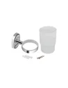 Настенный стакан для ванной комнаты Lidz CRG 114.04.01 - 4