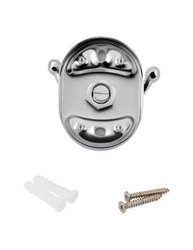 Двойной крючок для полотенец Lidz CRM 114.06.02 - 3