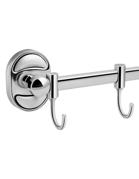 Гачок для рушників Lidz CRM 114.08.04, планка, 4 гачки - 3