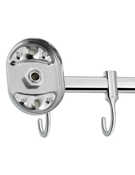 Крючок для полотенец Lidz CRM 114.08.05, планка, 5 крючков - 4