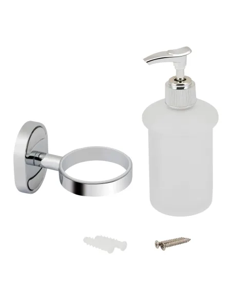 Дозатор для рідкого мила Lidz CRM 114.02.02, настінний - 3