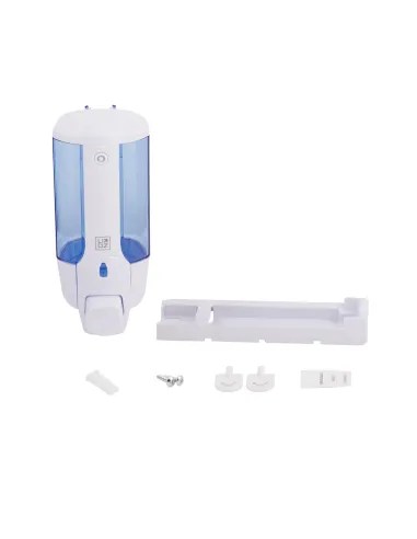 Диспенсер для рідкого мила Lidz PLA 120.01.01, настінний, білий, 380 мл - 7