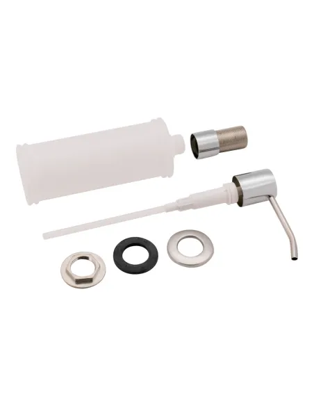 Дозатор для рідкого мила Lidz CRM 112 02 000 11 вбудований, 350 мл - 3