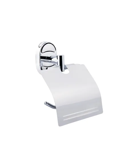 Тримач для туалетного паперу Lidz CRM 114.03.01 з кришкою - 1