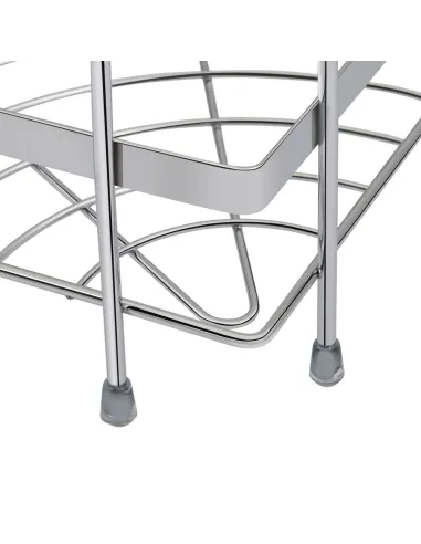 Полка тройная Lidz CRM 121.06.06 решетка - 4