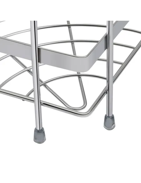 Полка тройная Lidz CRM 121.06.06 решетка - 4