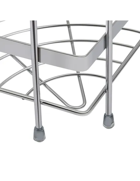 Полка двойная Lidz CRM 121.06.05, решетка - 4