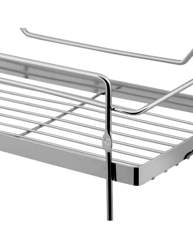 Полка тройная Lidz CRM 121.06.08, решетка - 4