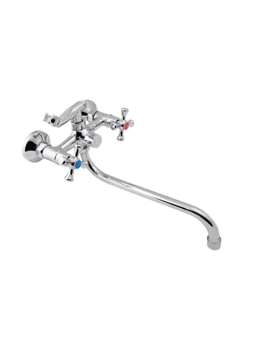 Змішувач для ванни Lidz CRM 75 21 140S цинк, хром - 3