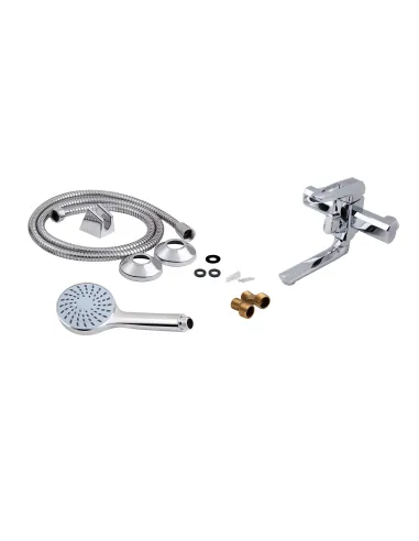 Змішувач для ванни Lidz CRM 13 33 006-1 цинк, хром - 6