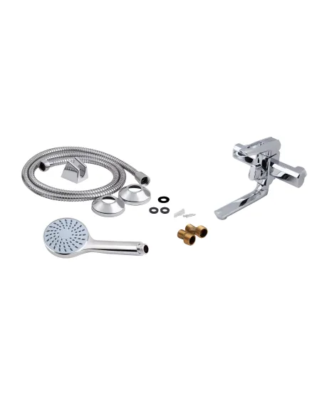 Змішувач для ванни Lidz CRM 13 33 006-1 цинк, хром - 6