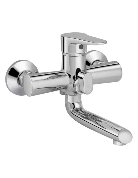 Змішувач для ванни Lidz CRM 14 34 006-1 цинк, хром - 3