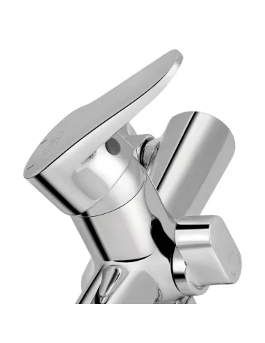 Змішувач для ванни Lidz CRM 14 34 006-1 цинк, хром - 4