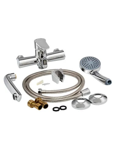 Змішувач для ванни Lidz CRM 14 34 006-1 цинк, хром - 7