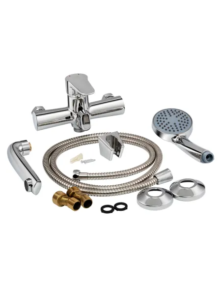 Змішувач для ванни Lidz CRM 14 34 006-1 цинк, хром - 7