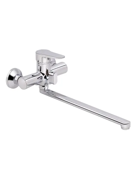 Змішувач для ванни Lidz CRM 14 34 005-1 цинк, хром - 3