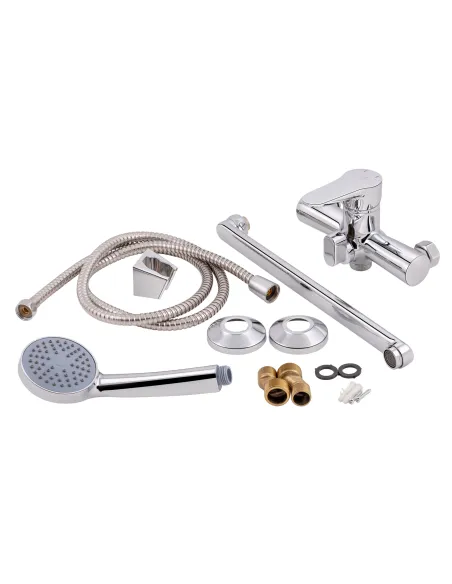 Змішувач для ванни Lidz CRM 14 34 005-1 цинк, хром - 6