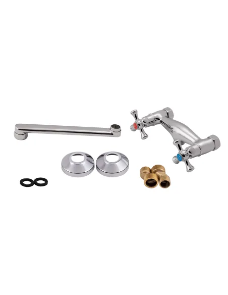 Змішувач для кухні Lidz CRM 75 21 361 цинк, хром - 3