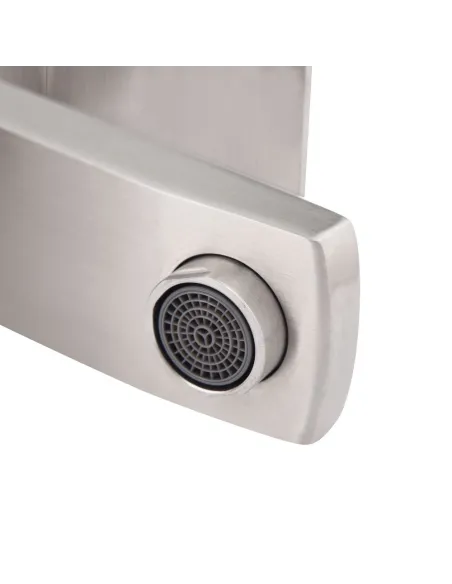 Смеситель для умывальника из нержавеющей стали Lidz NKS 10 30 001F - 4