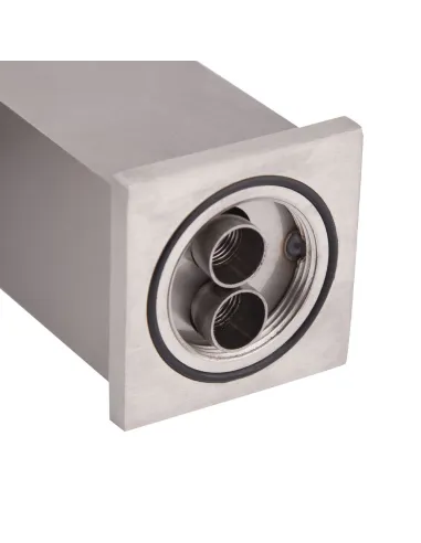 Смеситель для умывальника из нержавеющей стали Lidz NKS 10 30 001F - 5