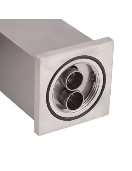 Смеситель для умывальника из нержавеющей стали Lidz NKS 10 30 001F - 5