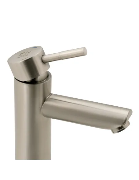 Смеситель для умывальника из нержавеющей стали Lidz NKS 12 32 001F - 3