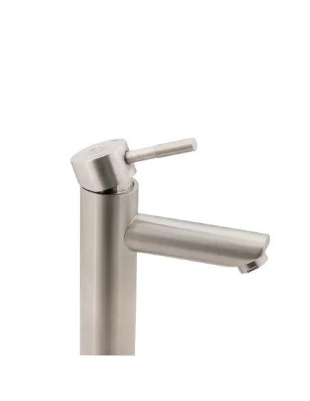 Змішувач для умивальника з нержавіючої сталі Lidz NKS 12 32 001F-1 - 3